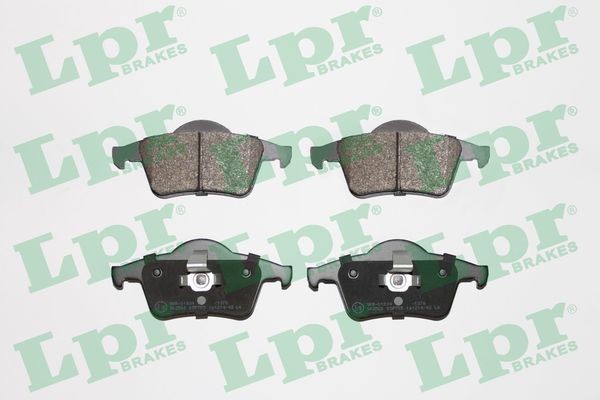 Bromsbeläggsats, Bakaxel Lpr 05P705 LPR