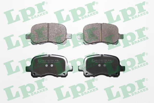 Bromsbeläggsats, Framaxel Lpr 05P768 LPR