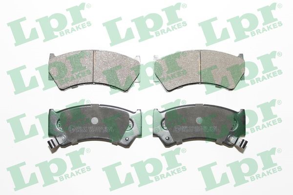 Bromsbeläggsats, Framaxel Lpr 05P778 LPR