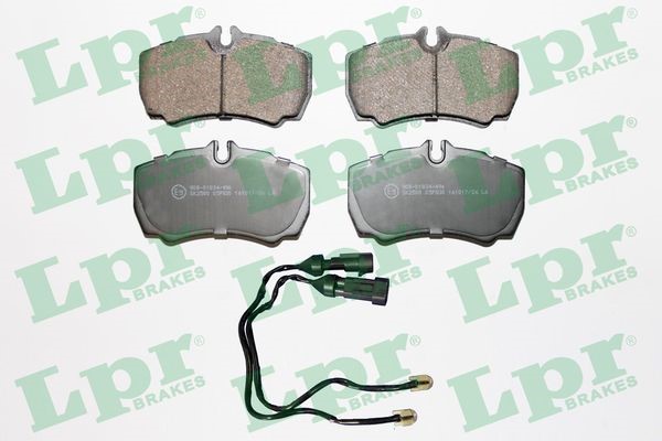 Bromsbeläggsats, Bakaxel Lpr 05P830A LPR