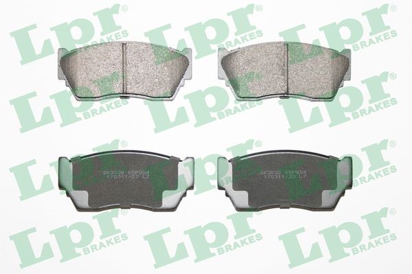 Bromsbeläggsats, Framaxel Lpr 05P934 LPR