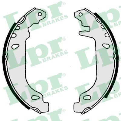 Bromsbackar, sats, Bakaxel Lpr 06020 LPR