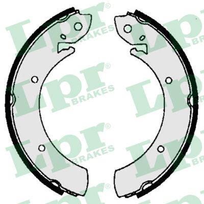 Bromsbackar, sats, Bakaxel Lpr 06070 LPR