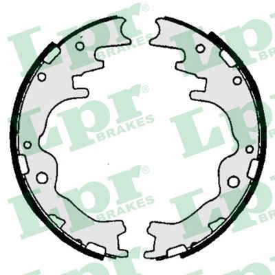 Bromsbackar, sats, Bakaxel Lpr 06510 LPR