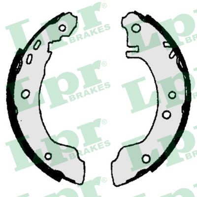 Bromsbackar, sats, Bakaxel Lpr 06780 LPR
