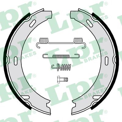 Bromsbackar, sats, parkeringsbroms, Bakaxel Lpr 06869 LPR