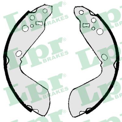 Bromsbackar, sats, Bakaxel Lpr 06890 LPR