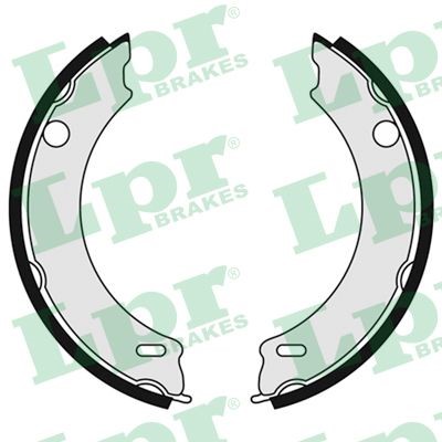 Bromsbackar, sats, parkeringsbroms, Bakaxel Lpr 06900 LPR