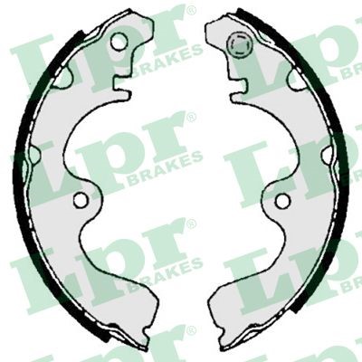 Bromsbackar, sats, Bakaxel Lpr 06940 LPR