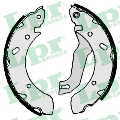 Bromsbackar, sats, Bakaxel Lpr 06990 LPR