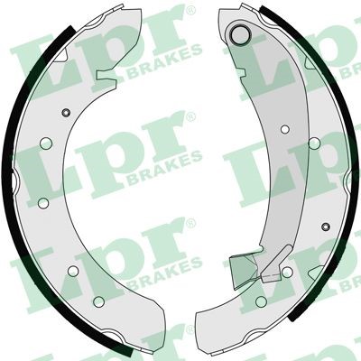Bromsbackar, sats, Bakaxel Lpr 07120 LPR