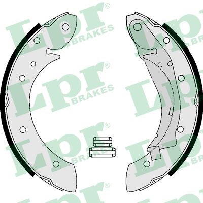 Bromsbackar, sats, Bakaxel Lpr 07165 LPR