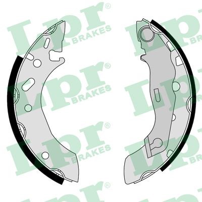 Bromsbackar, sats, Bakaxel Lpr 07175 LPR