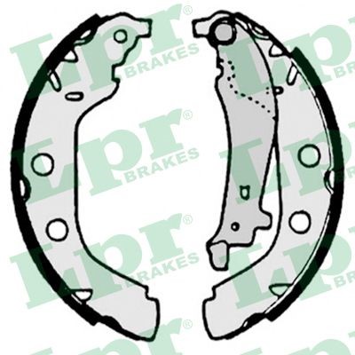 Bromsbackar, sats, Bakaxel Lpr 07180 LPR