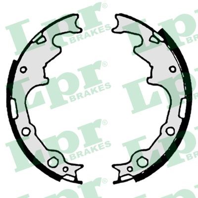 Bromsbackar, sats, Bakaxel Lpr 07240 LPR