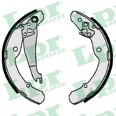 Bromsbackar, sats, Bakaxel Lpr 07300 LPR