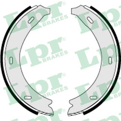 Bromsbackar, sats, parkeringsbroms, Bakaxel Lpr 07320 LPR