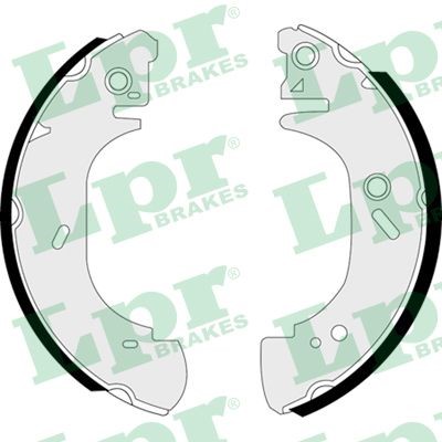 Bromsbackar, sats, Bakaxel Lpr 07400 LPR