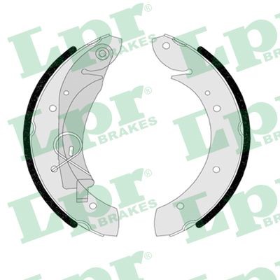 Bromsbackar, sats, Bakaxel Lpr 07420 LPR