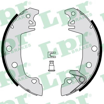 Bromsbackar, sats, Bakaxel Lpr 07520 LPR