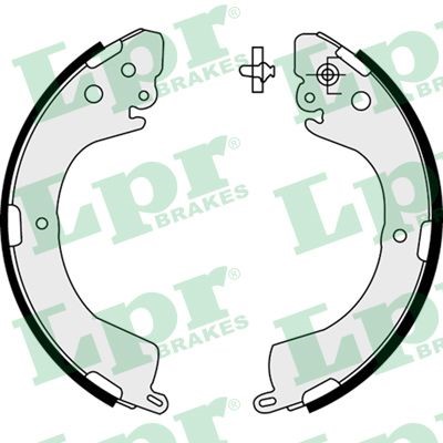 Bromsbackar, sats, Bakaxel Lpr 07620 LPR