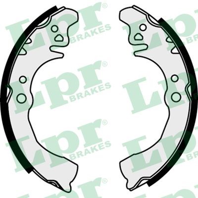 Bromsbackar, sats, Bakaxel Lpr 07650 LPR