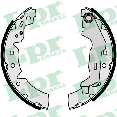 Bromsbackar, sats, Bakaxel Lpr 07670 LPR