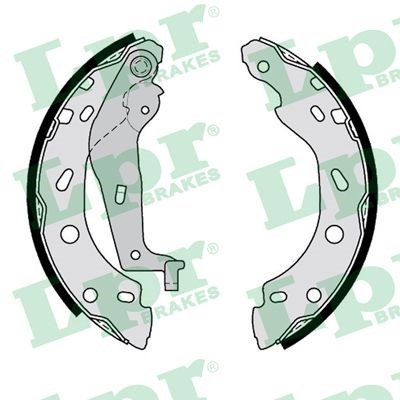 Bromsbackar, sats, Bakaxel Lpr 07750 LPR