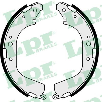 Bromsbackar, sats, Bakaxel Lpr 07780 LPR