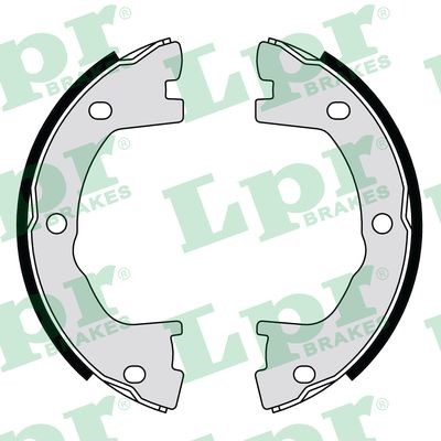 Bromsbackar, sats, parkeringsbroms, Bakaxel Lpr 07800 LPR