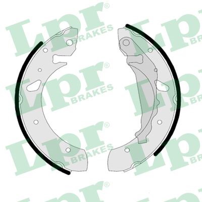 Bromsbackar, sats, Bakaxel Lpr 07850 LPR