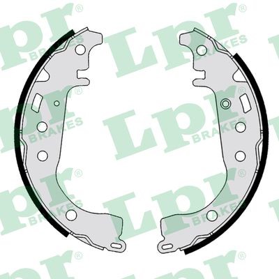 Bromsbackar, sats, Bakaxel Lpr 07860 LPR