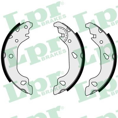 Bromsbackar, sats, Bakaxel Lpr 07930 LPR