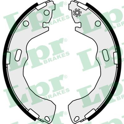 Bromsbackar, sats, Bakaxel Lpr 08030 LPR