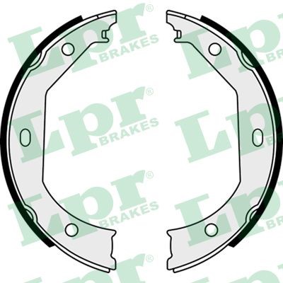 Bromsbackar, sats, parkeringsbroms, Bakaxel Lpr 08090 LPR