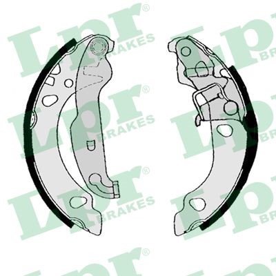 Bromsbackar, sats, Bakaxel Lpr 08190 LPR