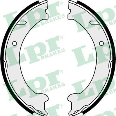 Bromsbackar, sats, parkeringsbroms, Bakaxel Lpr 08250 LPR