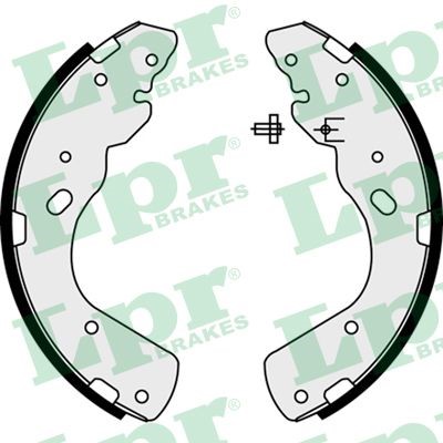 Bromsbackar, sats, Bakaxel Lpr 08450 LPR