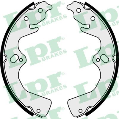 Bromsbackar, sats, Bakaxel Lpr 08470 LPR