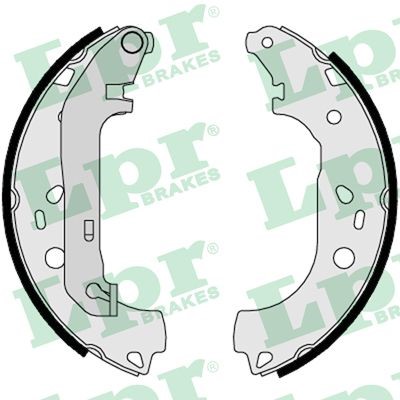 Bromsbackar, sats, Bakaxel Lpr 08550 LPR