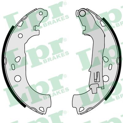 Bromsbackar, sats, Bakaxel Lpr 08590 LPR
