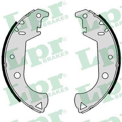 Bromsbackar, sats, Bakaxel Lpr 08650 LPR