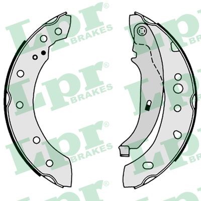 Bromsbackar, sats, Bakaxel Lpr 08680 LPR