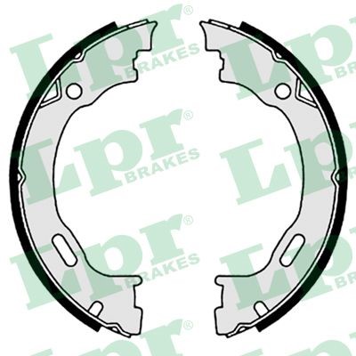 Bromsbackar, sats, parkeringsbroms, Bakaxel Lpr 08720 LPR