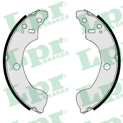 Bromsbackar, sats, Bakaxel Lpr 08870 LPR
