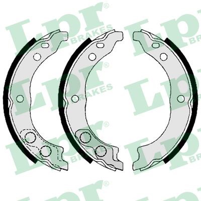 Bromsbackar, sats, parkeringsbroms, Bakaxel Lpr 08900 LPR