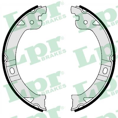 Bromsbackar, sats, parkeringsbroms, Bakaxel Lpr 08950 LPR