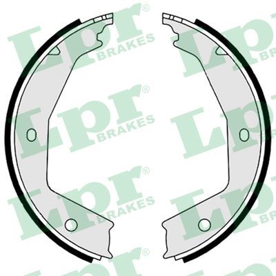 Bromsbackar, sats, parkeringsbroms, Bakaxel Lpr 09060 LPR