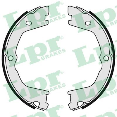 Bromsbackar, sats, parkeringsbroms, Bakaxel Lpr 09080 LPR