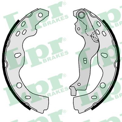 Bromsbackar, sats, Bakaxel Lpr 09190 LPR